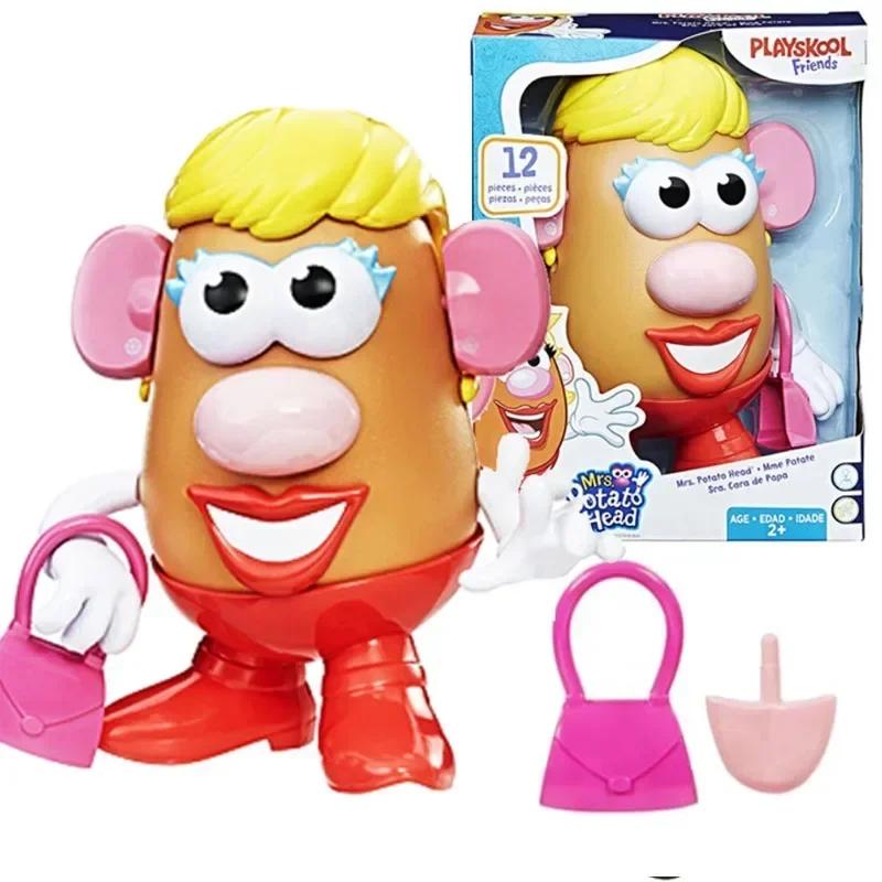 Mr Mrs Potato Head Action Figure with Plants Assembled Toy Story Cartoon Collection Birthday Gift Ornaments
