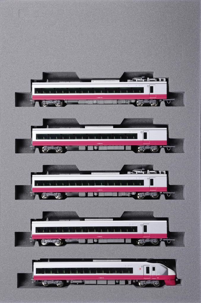 KATO N Gauge Special Product E657 Series E653 Series Revival Color Red Set Железнодорожная модель поезда 10-вагонный 10-1875