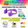 Thumbs-up Cell Phone Holder, Adjustable Silicone Tablet Stand, Multi Colors Portable Desktop Stand for iPhone Xiaomi Samsung