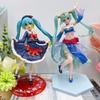 Hatsune Miki Anime Character Kawaii Pvc Model Standing and Sitting Doll Action Doll Collection Decorations Christmas Toys Gifts