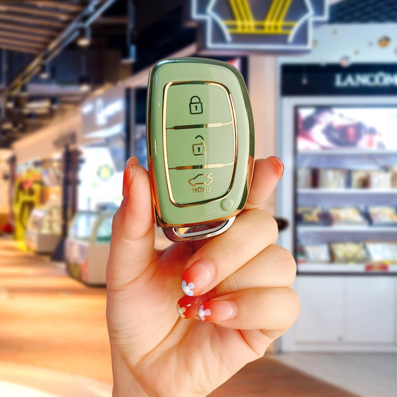 Унисекс чехол для ключей для Hyundai ix35, Elantra, Tucson, Mistra и Sonata