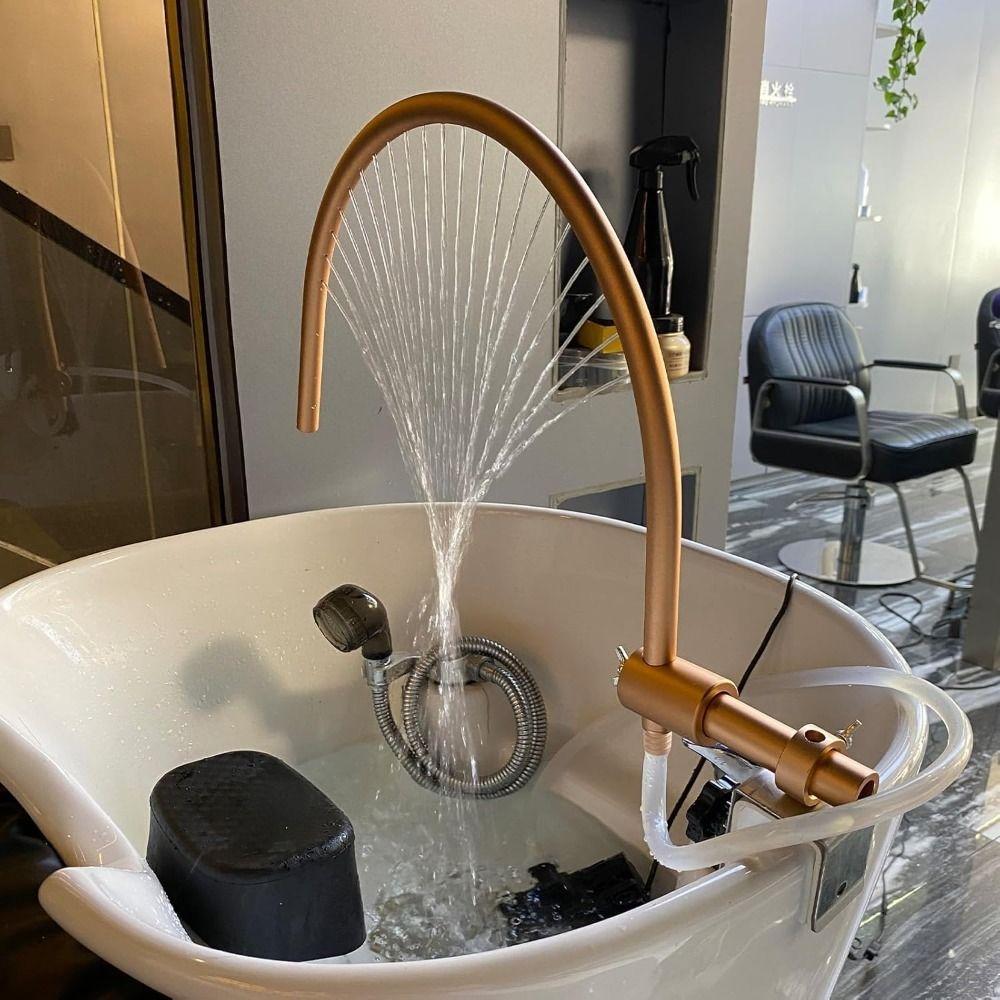 Принадлежности Головной СПА-выход для воды Парикмахерская Устройство для терапии головы Оборудование для массажного салона Шампунь Раковина