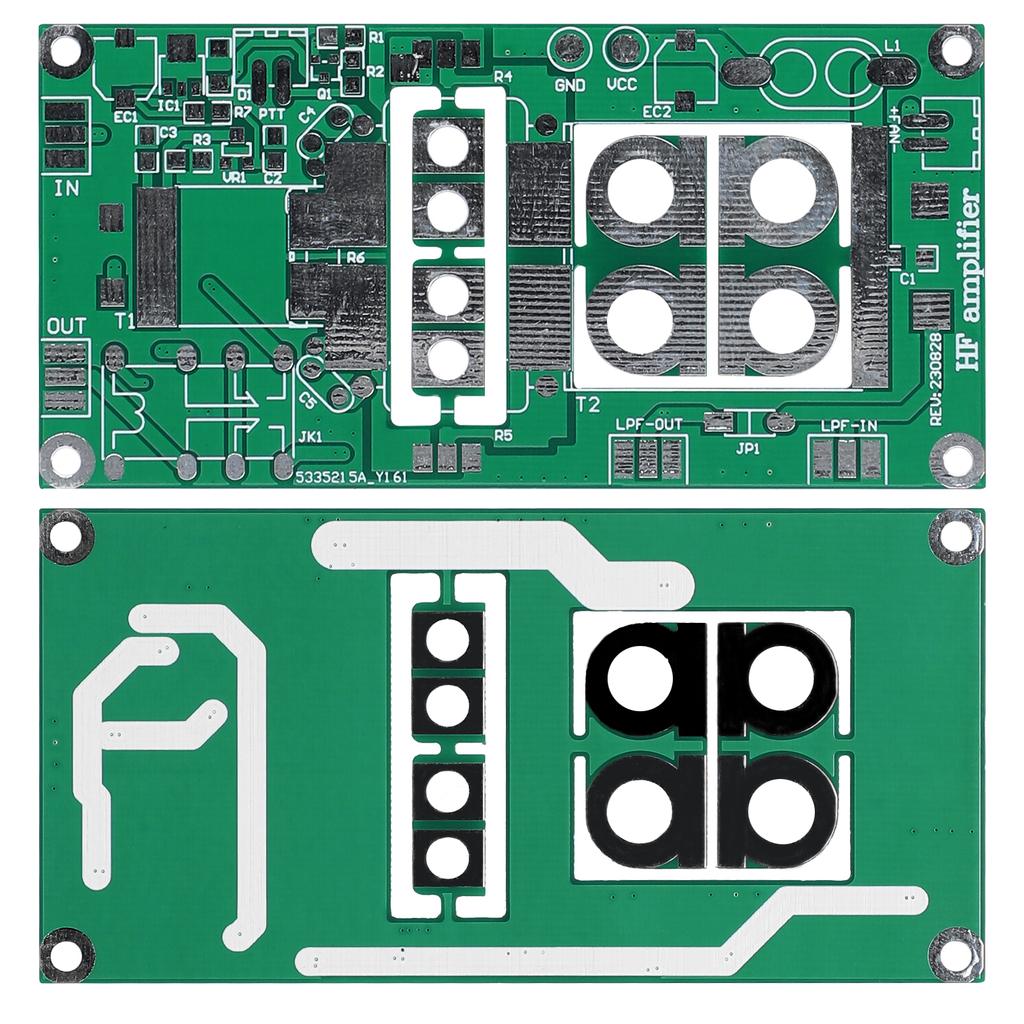 DIY Kit 70 Вт SSB Линейный ВЧ усилитель мощности 3,5-30 МГц для FT-817 KX3 Радио AM CW Частотная модуляция