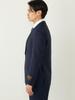 Ships Colors CANONICO Suit Jacket, Solid Color, Men's, Navy, Size 46, 217000007