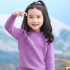 Kids Sweater 100% Merino Wool Turtleneck Children Winter Thick Wool Pullover Soft Warm Autumn Jumper Knit Top Long Sleeve
