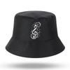Musical Note Graphic Print Men Women Casual Bucket Hat Outdoor Sunscreen Beach Hat Sun Hiking Fishing Cap