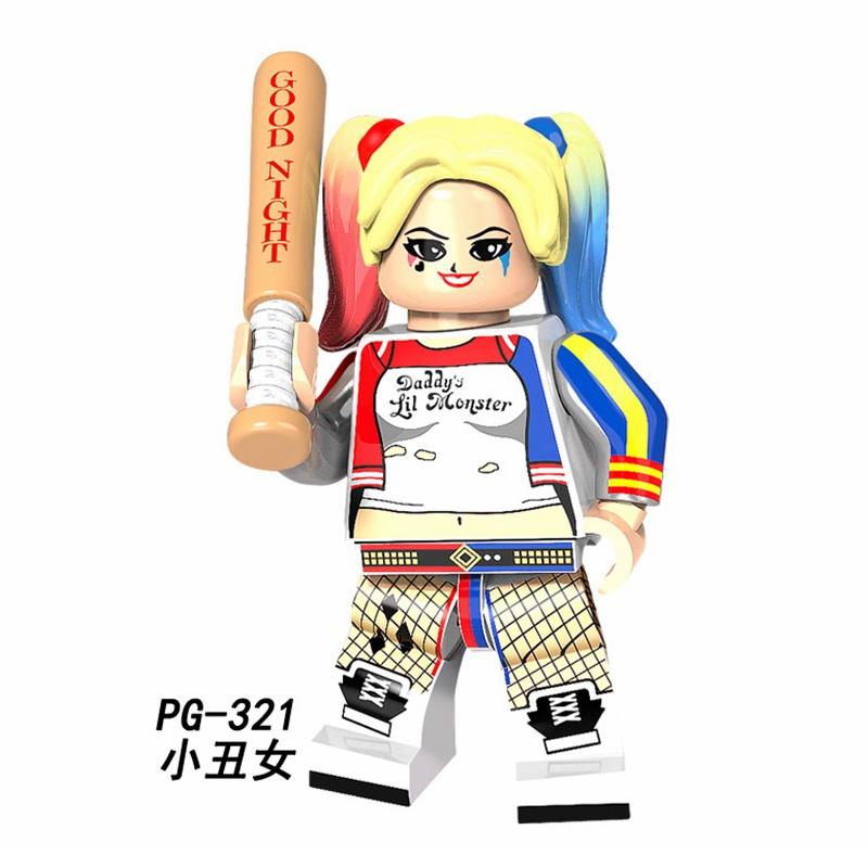 Минифигурки DC Super Heroes Бэтмен Супермен Аквамен Чудо-Женщина Лига Справедливости Строительные Блоки Игрушки