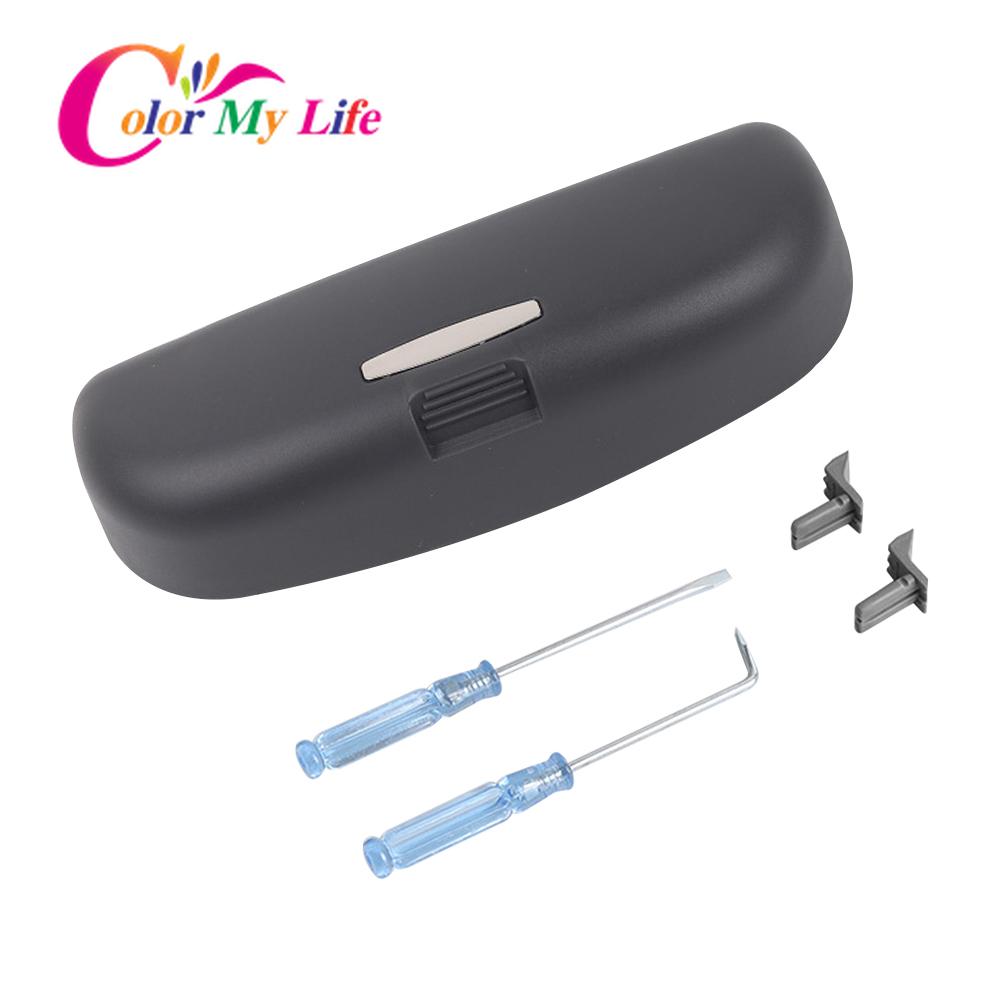 Чехол для автомобильных очков, держатель для солнцезащитных очков, ящик для хранения для Volkswagen VW T-Roc Tharu Tarek Atlas