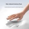 U-образные подушки для шеи из пены с памятью, защита шейного отдела позвоночника, подушки для сна, портативные подушки для шеи из хлопка с памятью для деловых поездок