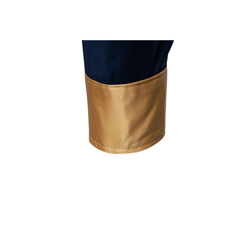 Men S Fashion Satin Smooth Color Block Long Sleeve Shirt