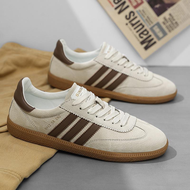 Новые мужские кроссовки Forrest Gump из замши и кожи в стиле ретро — удобная универсальная повседневная обувь