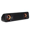 Проводная колонка Проводная колонка HiFi Стерео Сабвуфер Питание от USB 3,5-мм штекер Портативная Настольная Длинная колонка для ТВ Компьютера