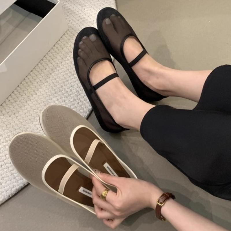 Fashion Designer Women's Flats Mesh Sandals Fad Loafers Shoes Summer Trend 2025 New Walking Soft Shoes Shallow Dress Zapatillas De Mujer