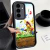 Чехол для телефона для Samsung Galaxy A17 A16 A15 A14 A13 P-Pikmins Милый Игровой A56 A36 A26 A55 A35 A25 A54 A34 A24 A53 A33 A23 A07 A06