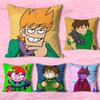Забавная наволочка E-Eddsworlds-S разных размеров, квадратная, для декора автомобиля, дома, спальни, индивидуальный подарок на День святого Валентина