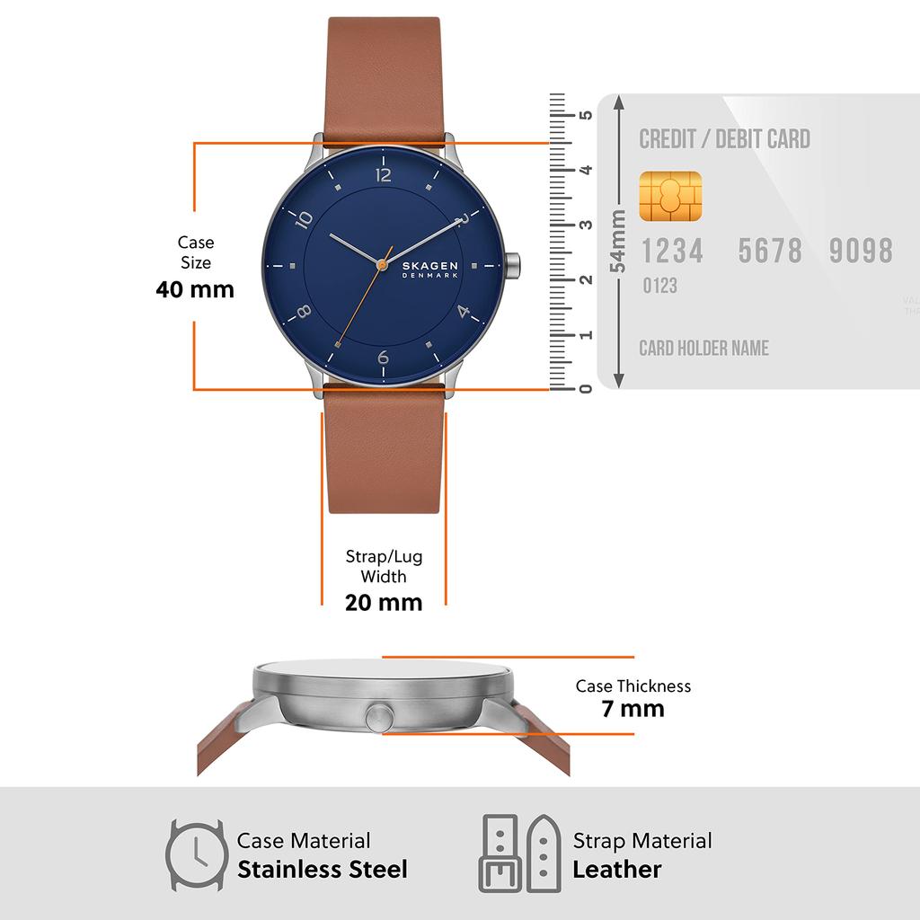 Watch RIIS SKW6885 Brown [Skagen] Men's