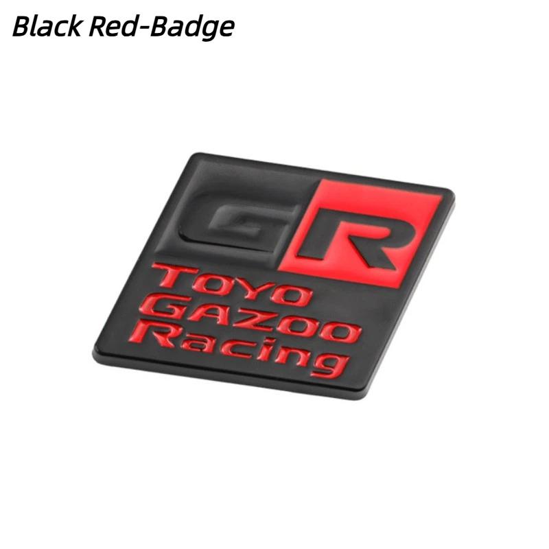 Металлическая наклейка на автомобиль GR Gazoo Racing Логотип Значок Эмблема Декаль для HV Y-ARiS GRMN 86 P-rius H-arrier