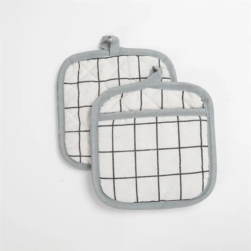 2 шт., кухонные прихватки, набор прихваток для прихваток и прихваток для духовки, рукавицы, термостойкие термозащитные перчатки для приготовления горячей кастрюли и выпечки