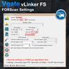 Vgate VLinker FS ELM327 Для Ford FORScan HS MS CAN ELM327 OBD 2 OBD2 Автомобильный Диагностический Сканер Интерфейс Инструменты OBDII Для Mazda