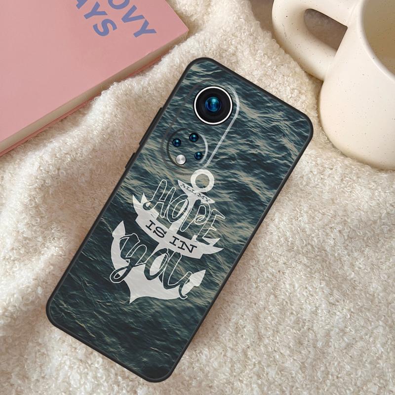 Полоски Якорь Лодка Корабль Чехол Для Honor 200 Pro X9b X9a X8b X8a X8 X9 X9c 50 70 90 Lite Honor Magic 7 6 5 Pro Чехол