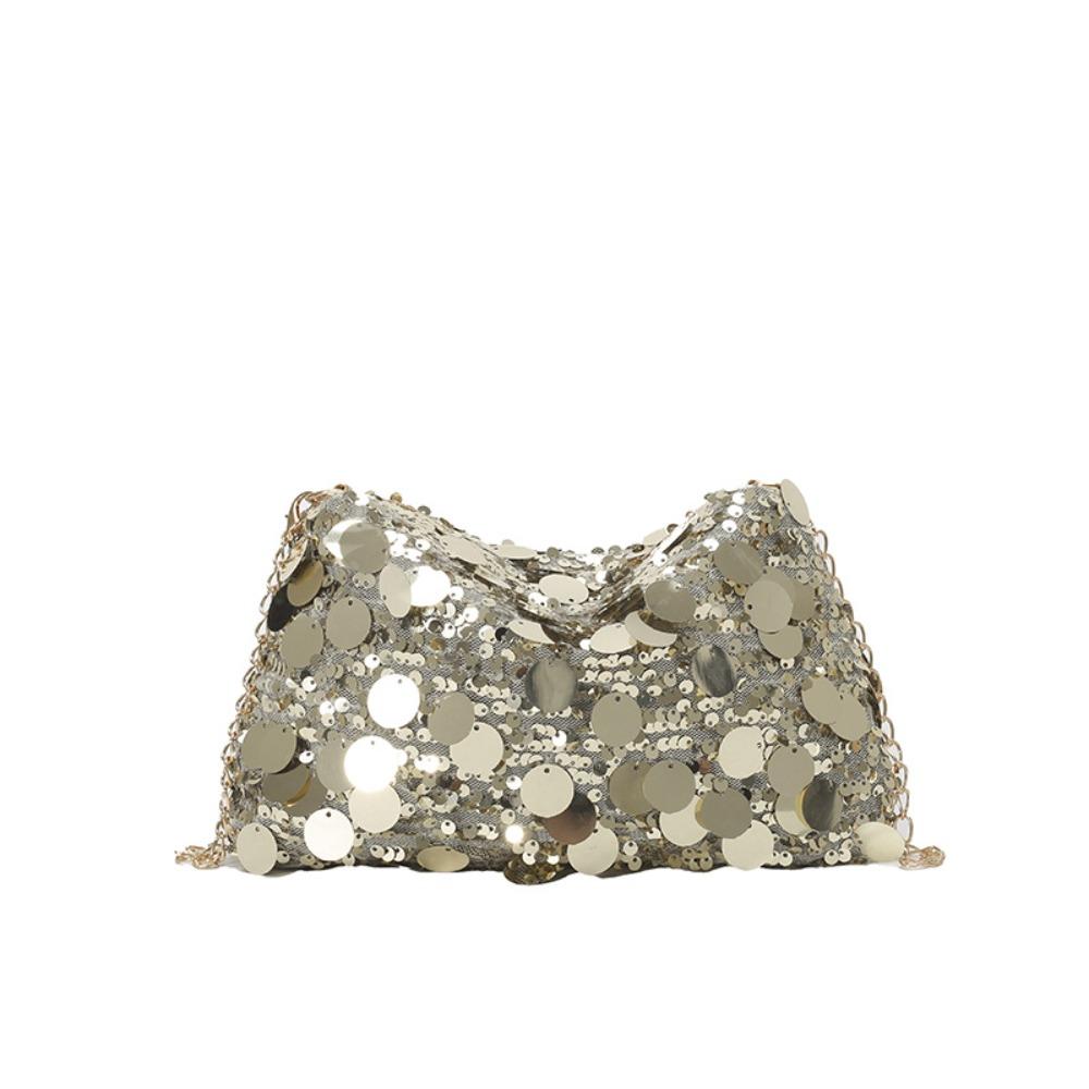 Blingbling Sequin Shoulder Bag Elegant Evening Party Bag Fashion Female Handbag Banquet