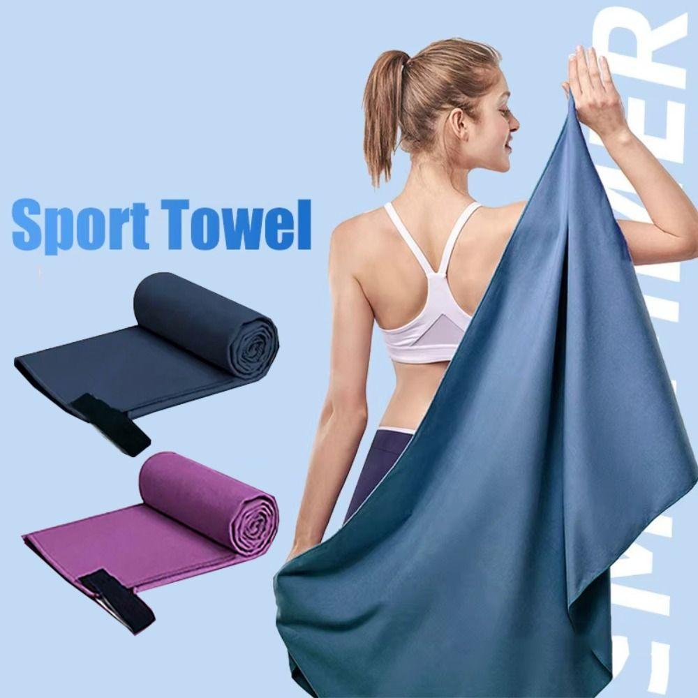Quick Dry Microfiber Sports Towel Super Absorbent Beach Washcloth Towels Absorbent Swim Towel Gym