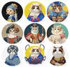 Astartia Diamond Art Coaster DIY Diamond Beads 5D Diamond Painting Cat Diamond Painting for and Art Craft 8 Coasters with Cute and Stylish Kit, Kit,