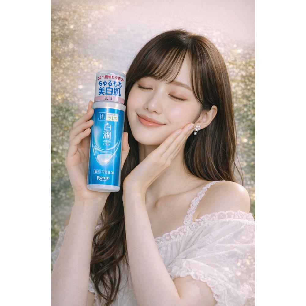 Hada Labo Отбеливающее молочко Shirojun 140 мл – Японский секрет кристальной сияющей кожи