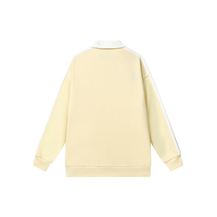 Fila Женское поло с молнией до половины, колор-блок, топы, светло-желтый F11W319209F-YE