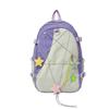 Contrast Backpack Backpack Large Capacity Junior High School Student Schoolbag