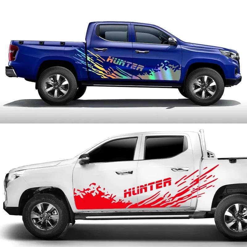 Для Changan Hunter F70 Omega Sigma Пикап Боковая Наклейка на Кузов Графика для Грузовика Наклейка Splash Grunge Наклейка на Багажник Чехол для Автомобиля Автоаксессуары