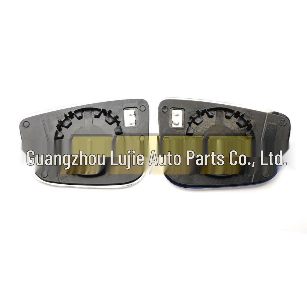 Compatible Rearview Mirror Lens White/Blue for BMW G30 7 Series 51167445413