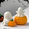DIY Halloween Candle Pumpkin Ghost Silicone Mold Handmade Aroma Plaster Resin Ornaments Molds Halloween Candles Making