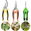 3 Pack Garden Pruning Shears Set Stainless Steel Scissors Clippers Pruning Snips Shears Hand Tools for Flowers Leaves Potted