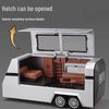 Cyber Pickup Truck with RV Trailer Die-cast Model
