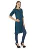 Designer Indian Bollywood Kurta Women Cotton Solid Kurti Casual Top Tunic