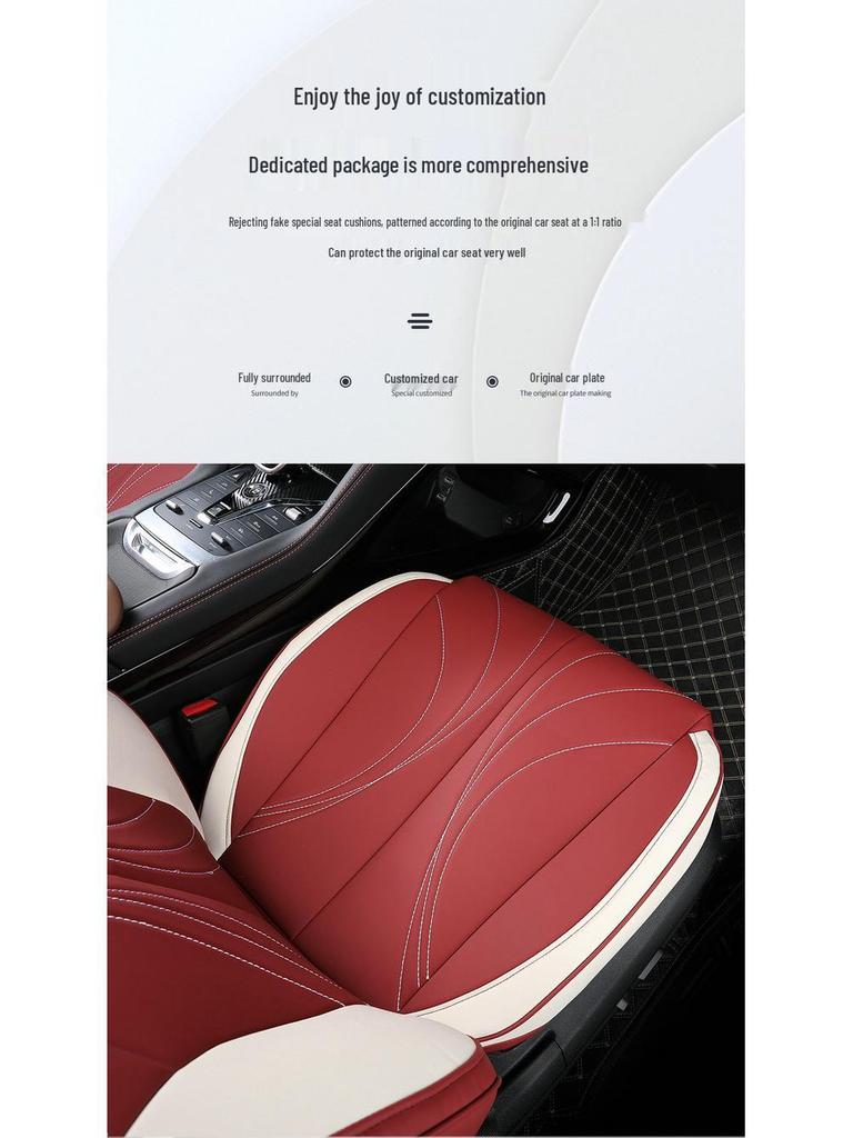 BYD-Song PLUS 5-Seat SUV All-Season Leather Seat Cover