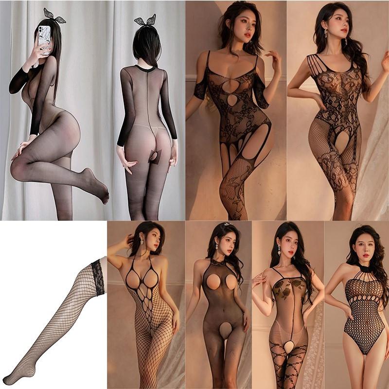 Erotic Lingerie Tight Mesh Open Cut Lace Jumpsuit Sexy Sets Women's Sexy Underwear Adult Sexy Sets Adult Large Xxxl Dresses Xxx