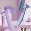 Double Row Pet Comb Adjustable Self Cleaning Dog Brush Durable Dog Hair Comb  Cats