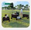 SunnyFeel Shanmen Camper Van Folding Cart - Portable, Large Capacity, Rear Opening for Outdoor Camping.