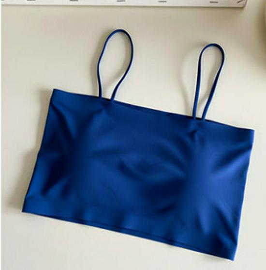 Летний студенческий бандаж из ледяного шелка: Сексуальная универсальная майка с красивым дизайном спины