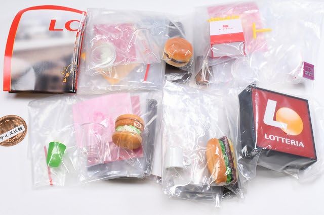 Набор миниатюрных коллекционных типов Lotteria, игрушка-капсула Ken Elephant Gacha Gacha [5] (Полный Полный)]