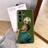 Футбольный чехол для телефона CR7-Роналду для Samsung S25, S24, S21, S22, S23, S30, Ultra, S20, Plus, Fe, Note, 10, 9, 5G Прозрачный чехол