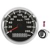 3‑3 8in Speed Gauge GPS 200km H Waterproof 12V 24V for Ship Yacht Motorcycle Vehicle