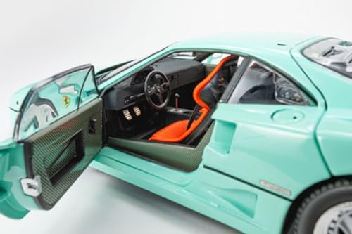 Kyosho Оригинальный масштаб 1/18 Ferrari F40 Мятно-зеленый Готовое изделие