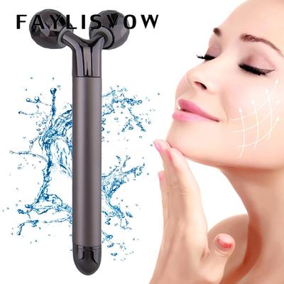 3D роликовый массажер с вибрацией, косметический бар, массажная палочка, гладкая, водонепроницаемая