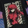 Новая футболка Evangelion 2026, Футболка Аска Лэнгли для родителей и детей, Рей, Синдзи Нерв Ева Эстетика Манга Уличная одежда Аниме Подарок Унисекс