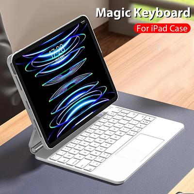 Чехол для Apple Magic Keyboard iPad Air 4 5 iPad Pro 11 12,9, чехол для iPad 10-го поколения, чехол с плавающей клавиатурой и трекпадом