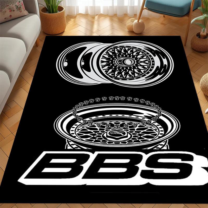 Baumgartner Brand Schiltach Wheels carpet Living room and bedroom mats printing Art Dormitory decoration Office chair cushion