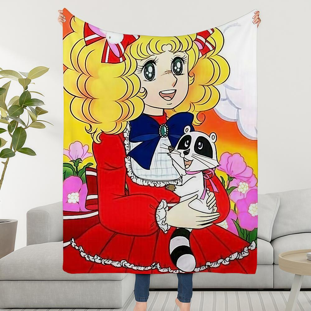C-Candy C-Candy Аниме Милое Одеяло Мягкое Теплое Пушистое Плед Супер Детские Игрушки Кровать Диван Автомобиль Колыбель
